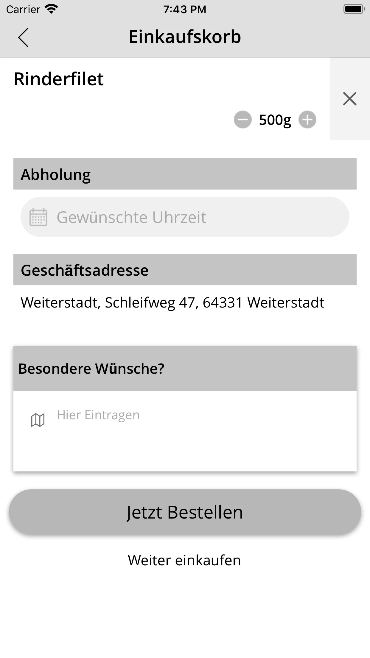 Metzgerei Marienhof | Indus Appstore | Screenshot