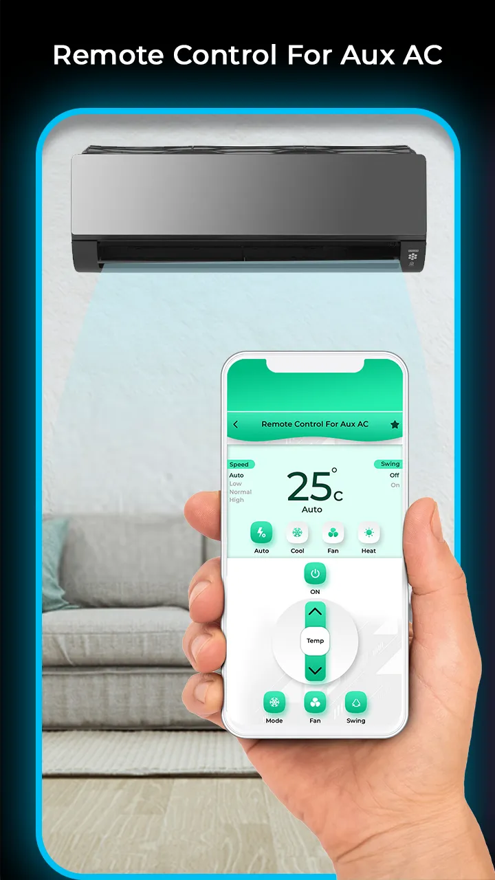 Remote Control For Aux AC | Indus Appstore | Screenshot