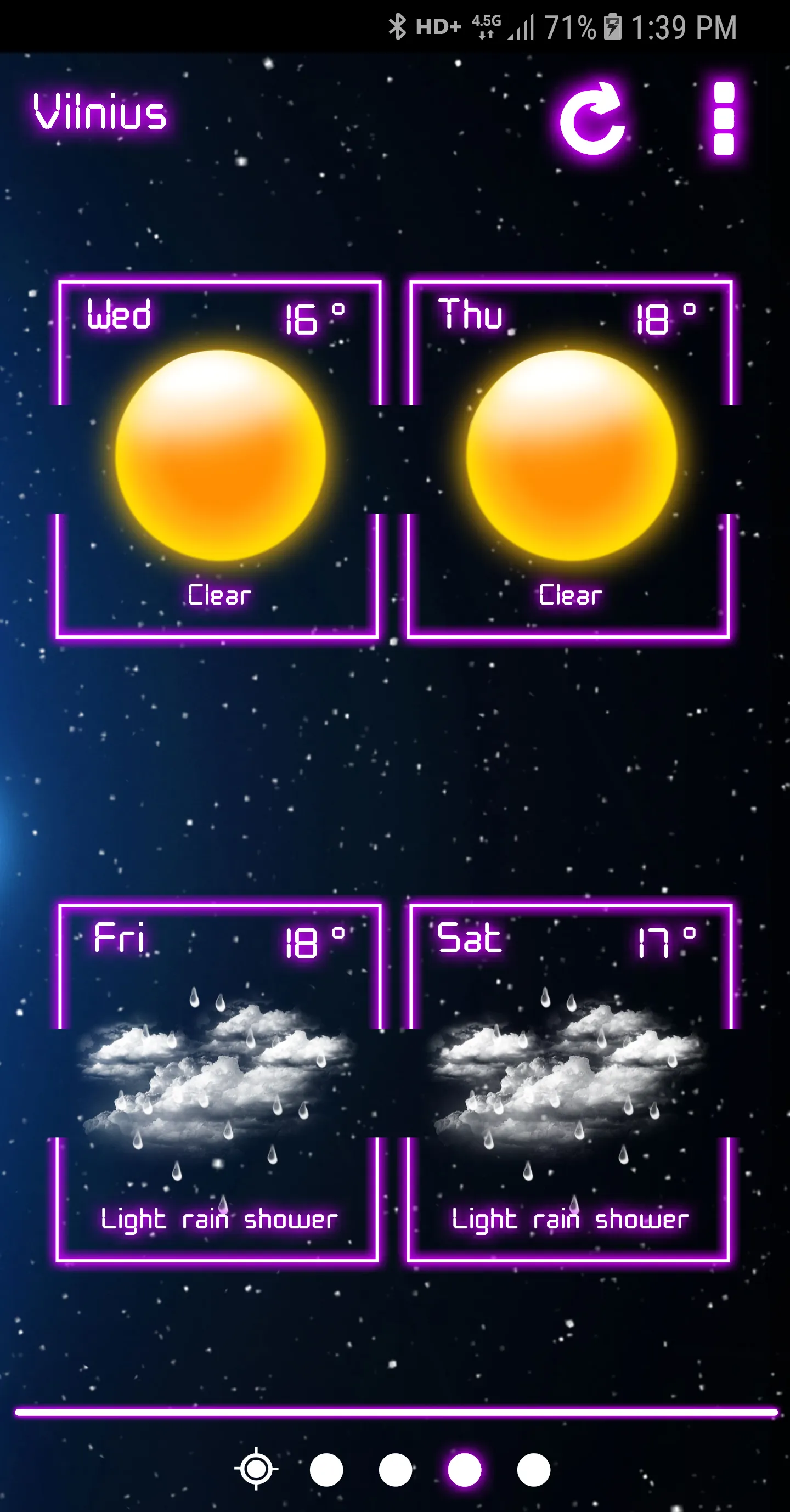 Weather Neon | Indus Appstore | Screenshot