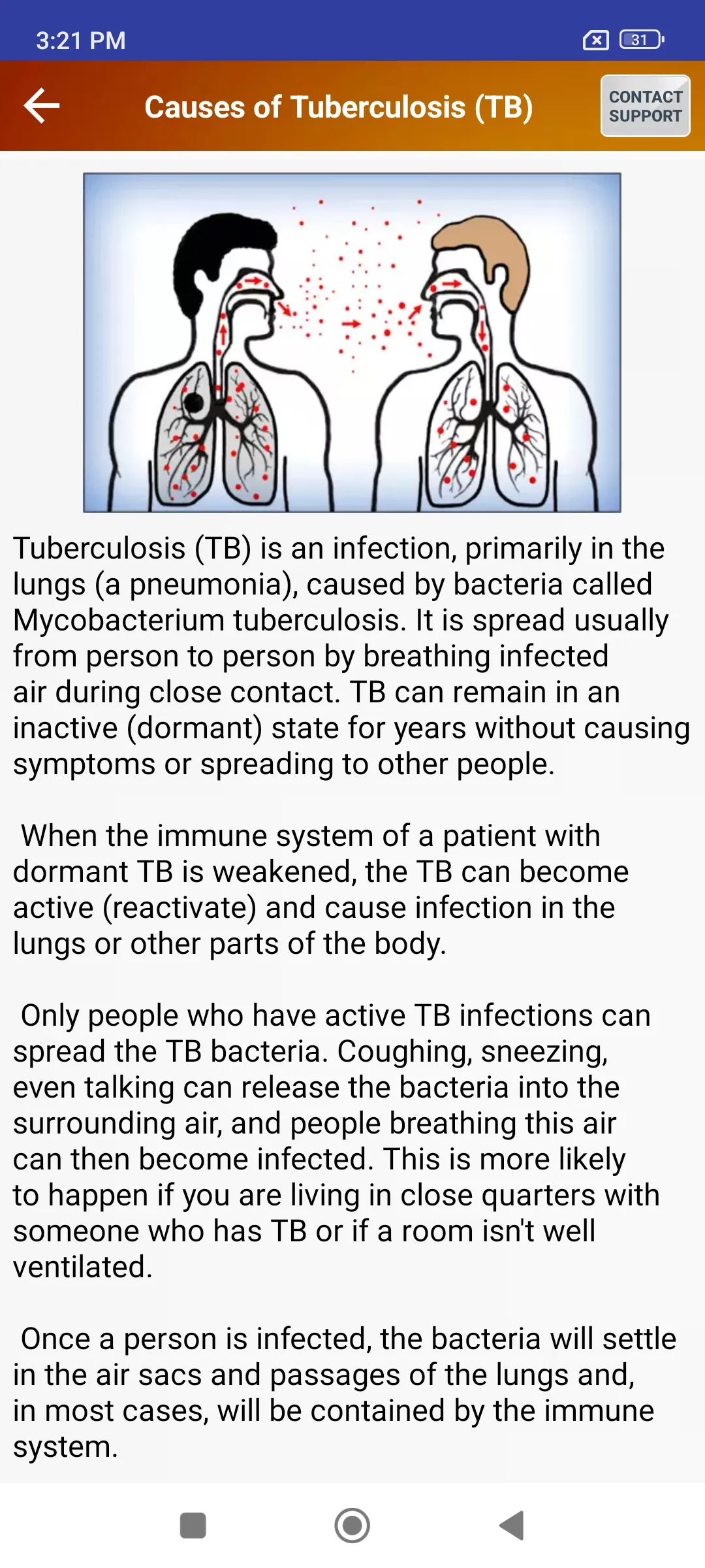 Tuberculosis TB Help & Diet | Indus Appstore | Screenshot