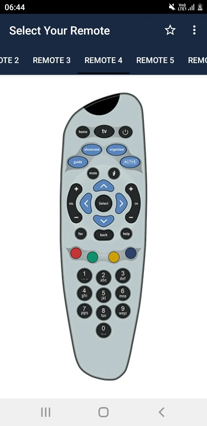 Tata Sky Remote Control | Indus Appstore | Screenshot