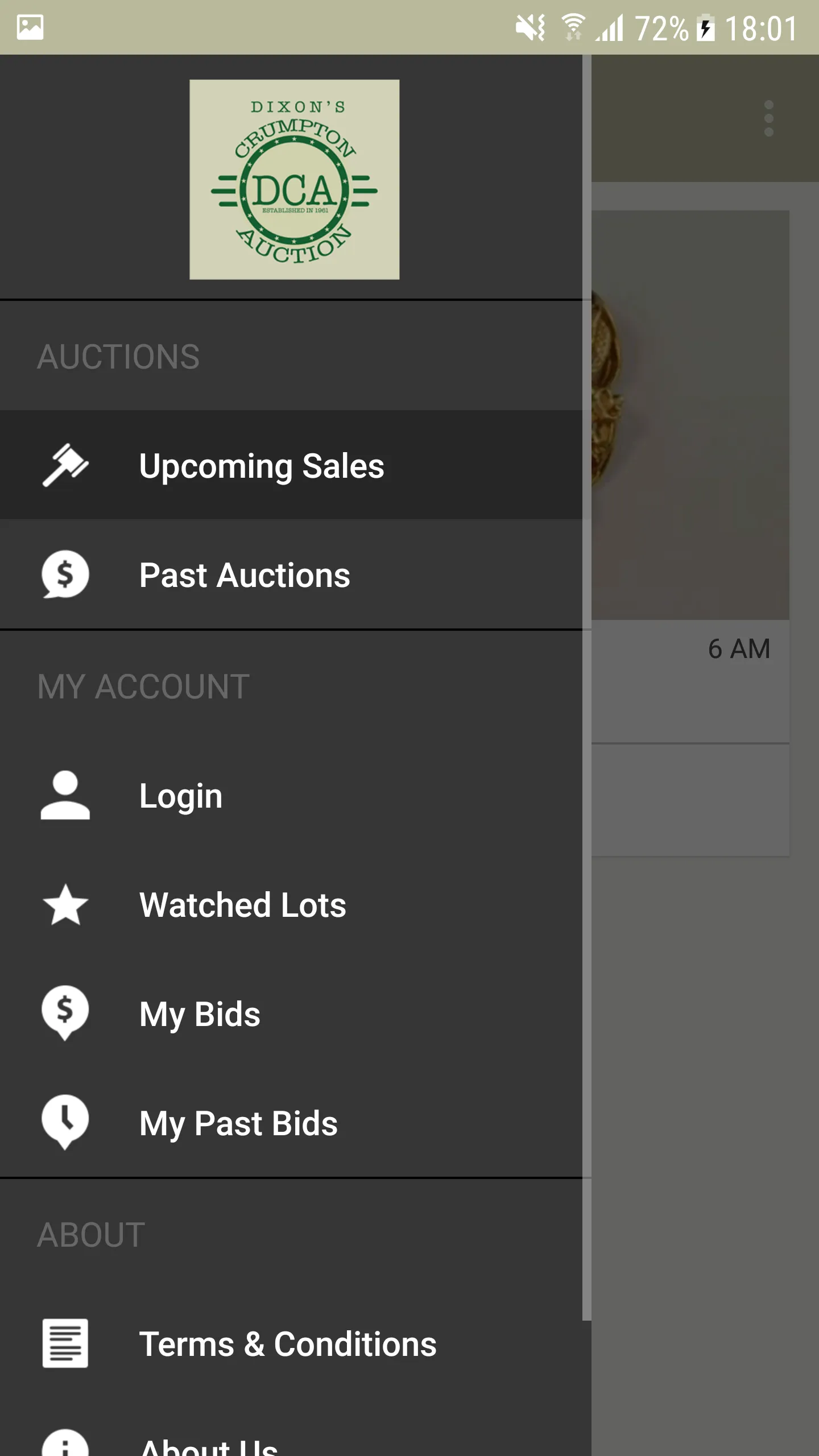 Dixon's Crumpton Auctions | Indus Appstore | Screenshot