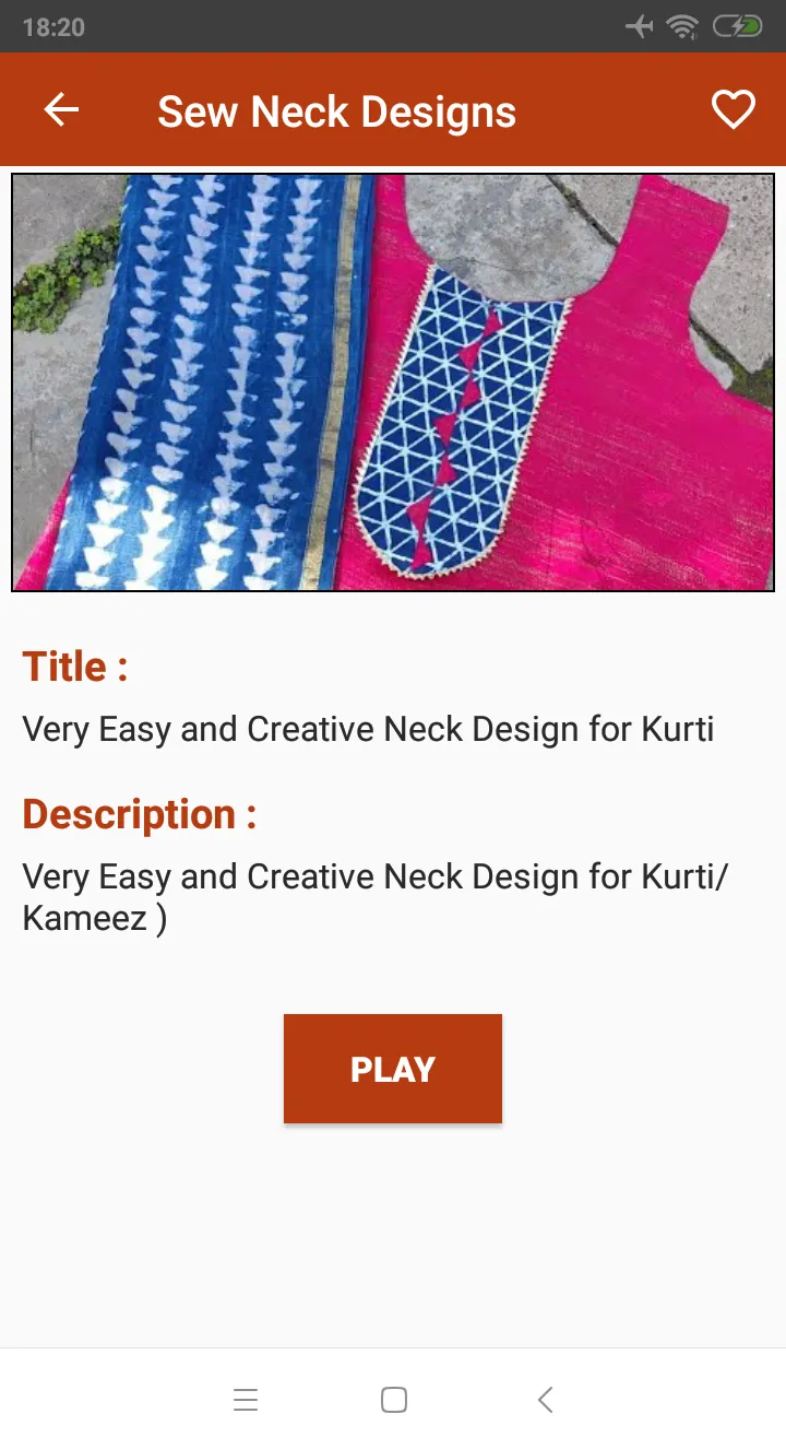 NeckDesign Cutting & Stitching | Indus Appstore | Screenshot