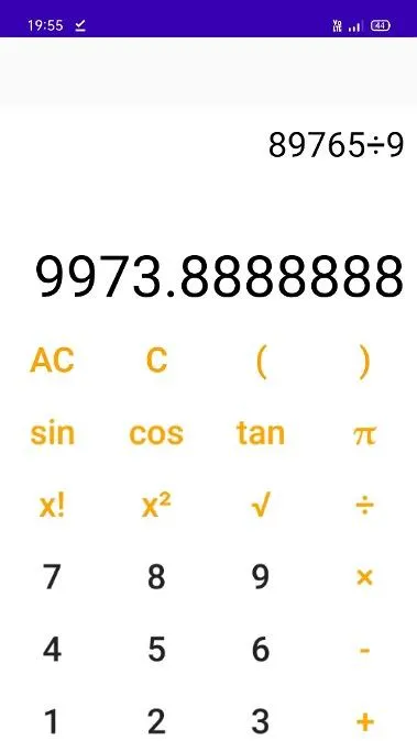 Scientific Calculator | Indus Appstore | Screenshot