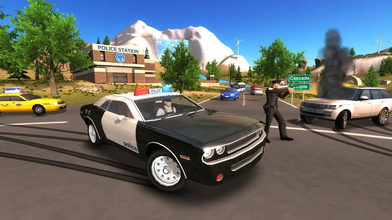 Police Car Driving Offroad | Indus Appstore | Screenshot