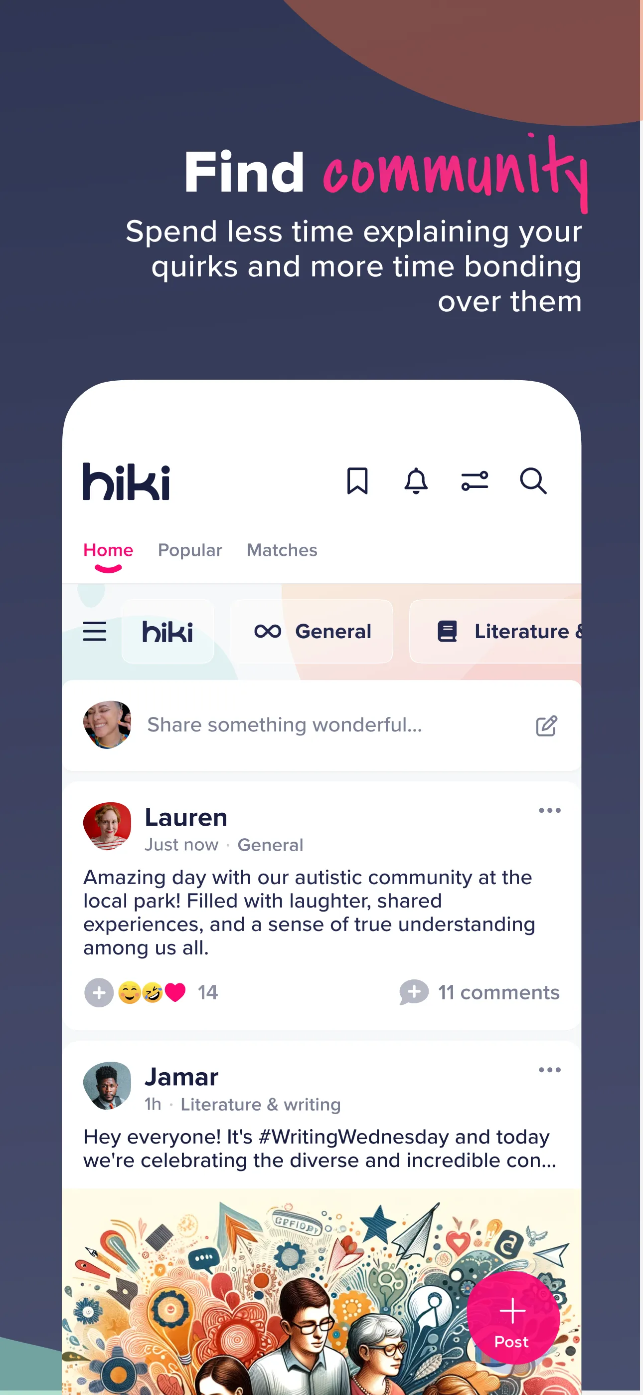 Hiki: Autism ADHD & ND Dating | Indus Appstore | Screenshot