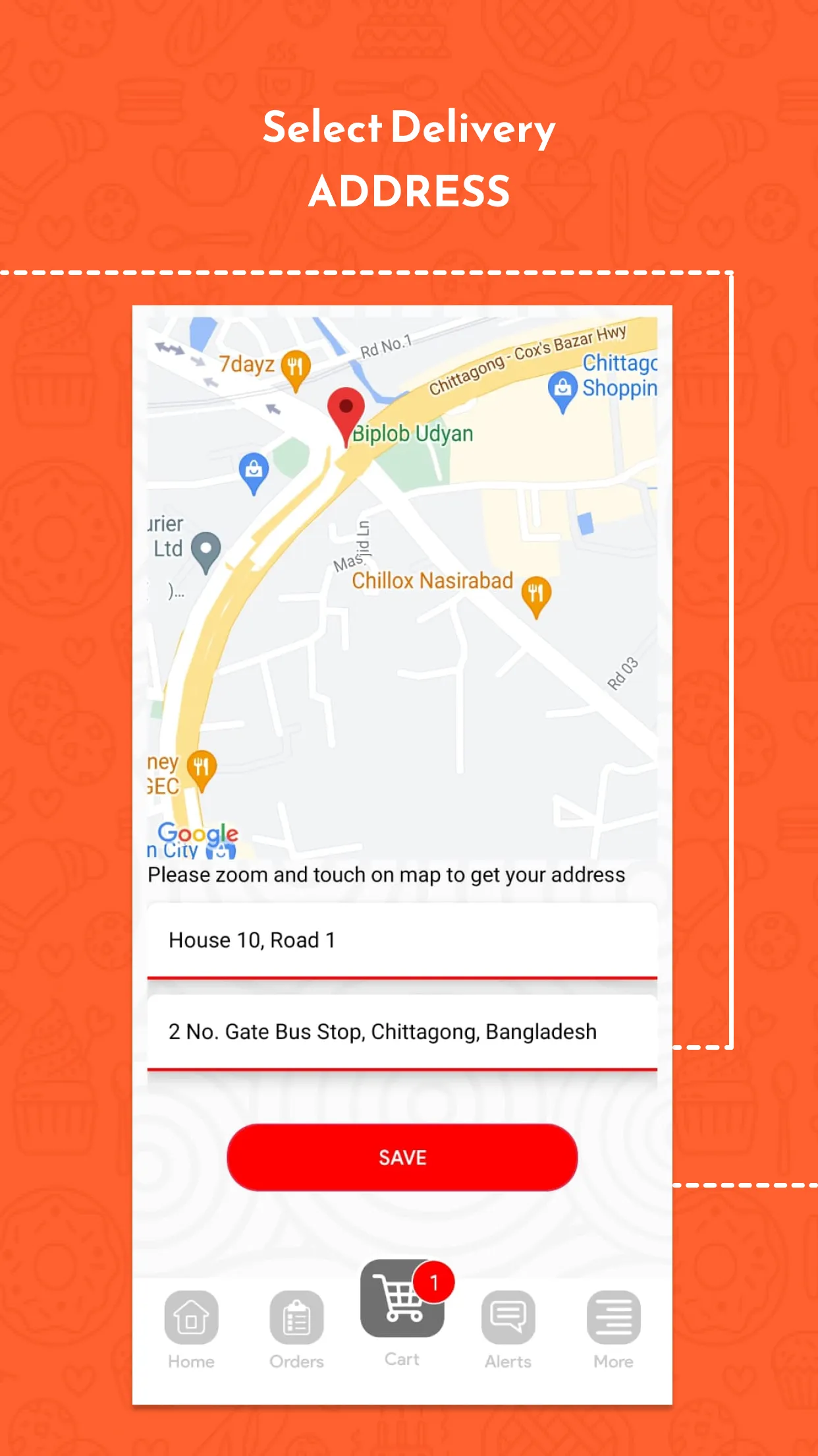 DFood Delivery | Indus Appstore | Screenshot