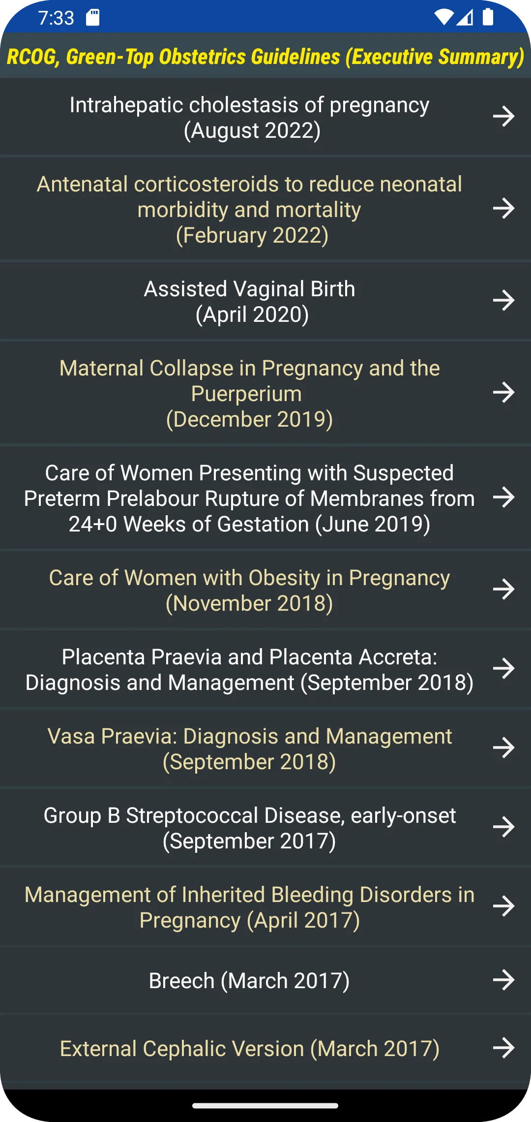 Midwifery OfficeKit | Indus Appstore | Screenshot