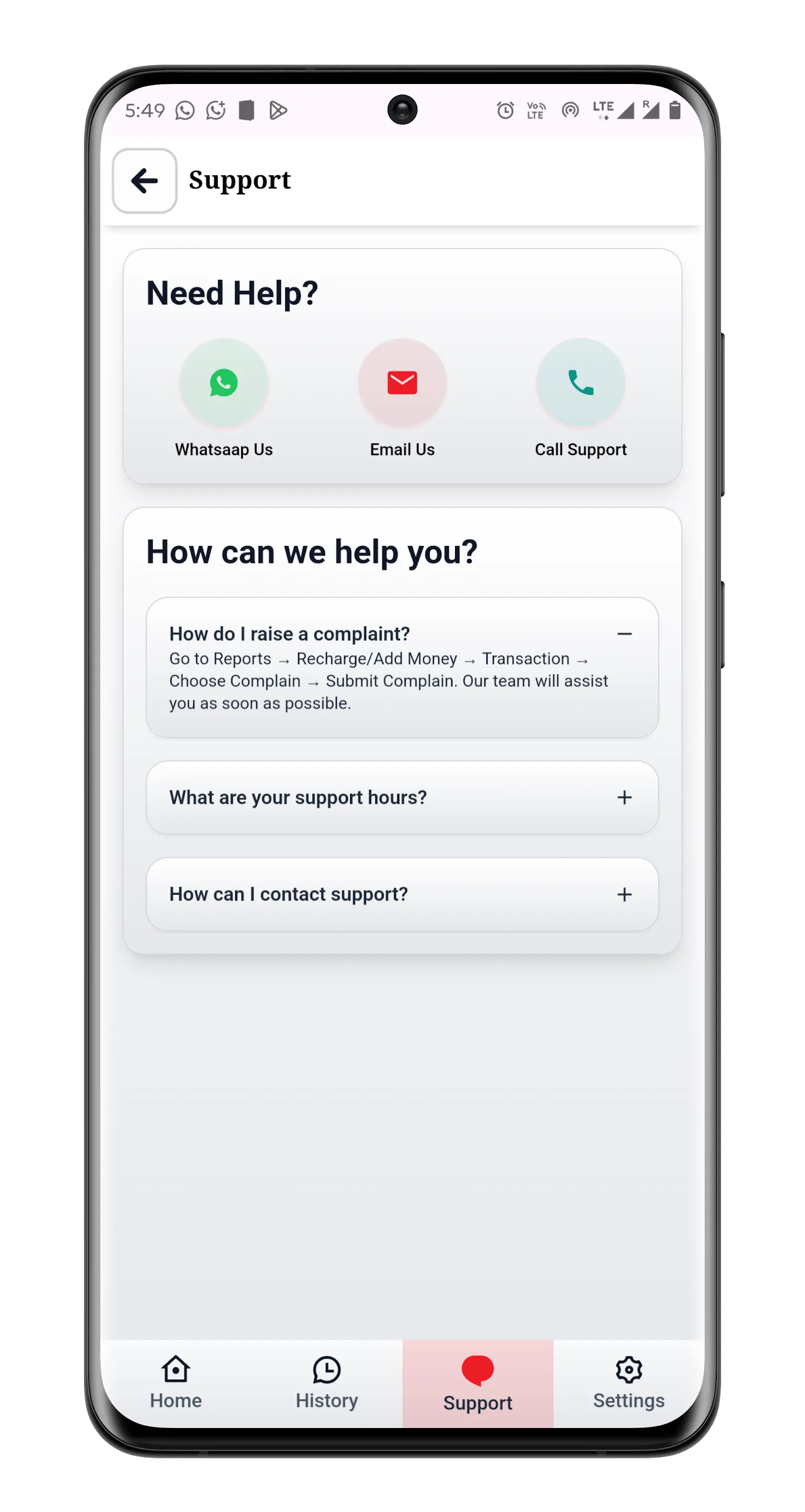 Billza Pay | Recharge App | Indus Appstore | Screenshot