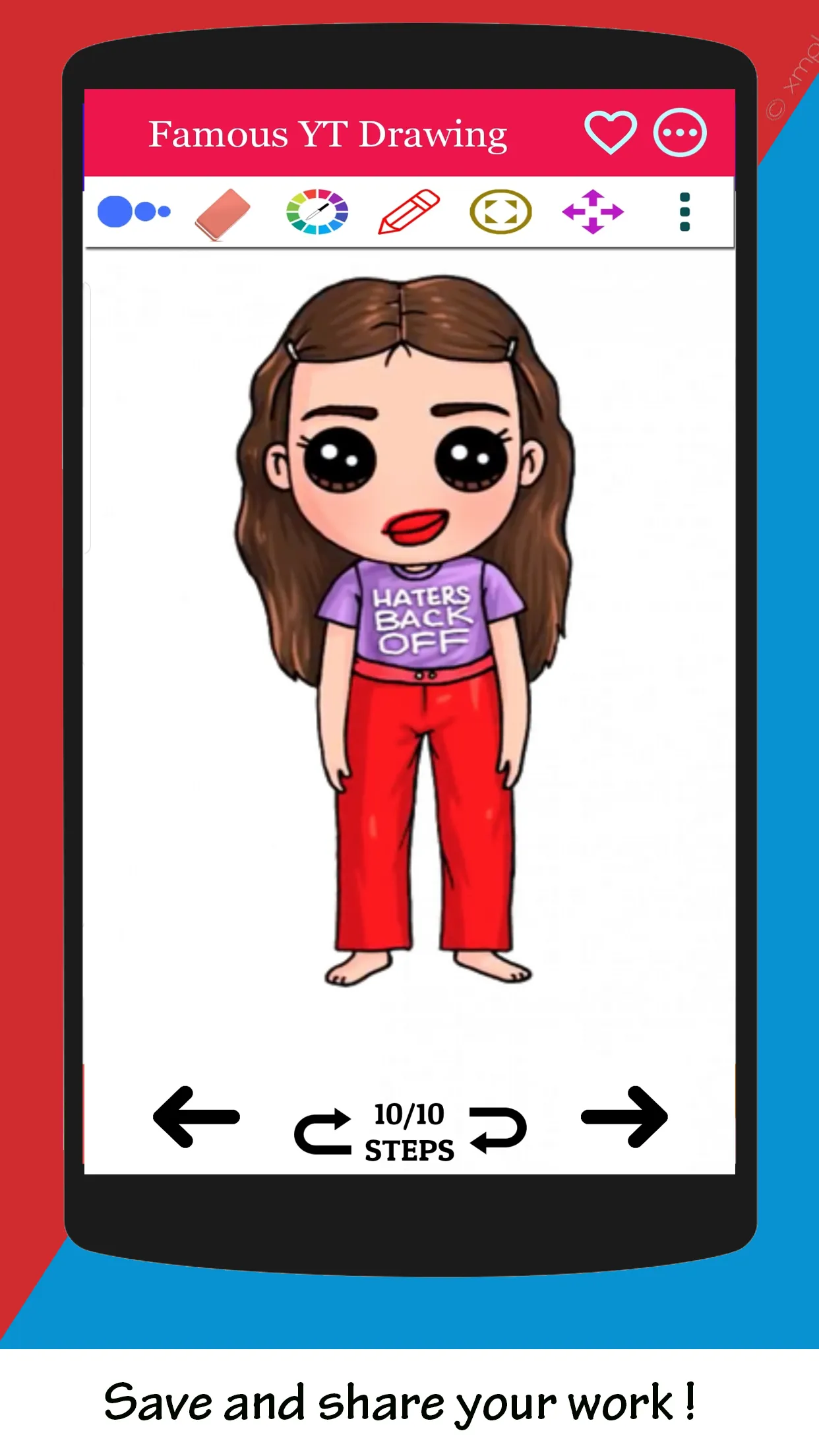 How to Draw Famous Youtubers | Indus Appstore | Screenshot