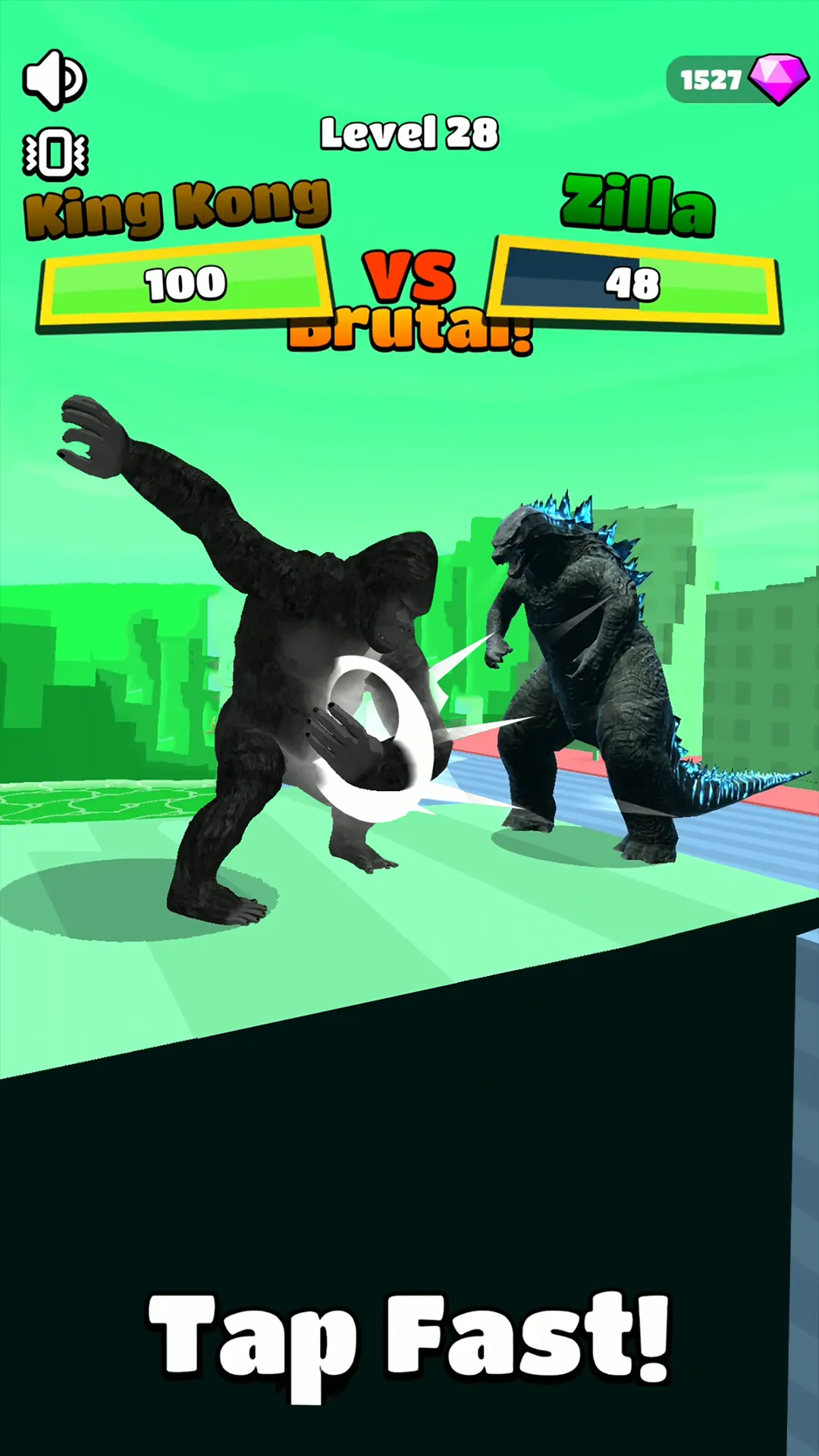 Kaiju Run - Dzilla Enemies | Indus Appstore | Screenshot