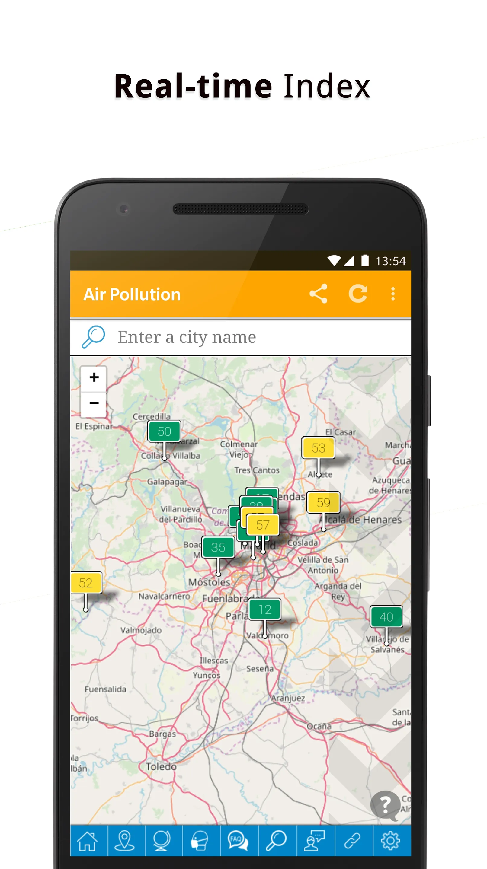 Air Quality Index Worldwide | Indus Appstore | Screenshot