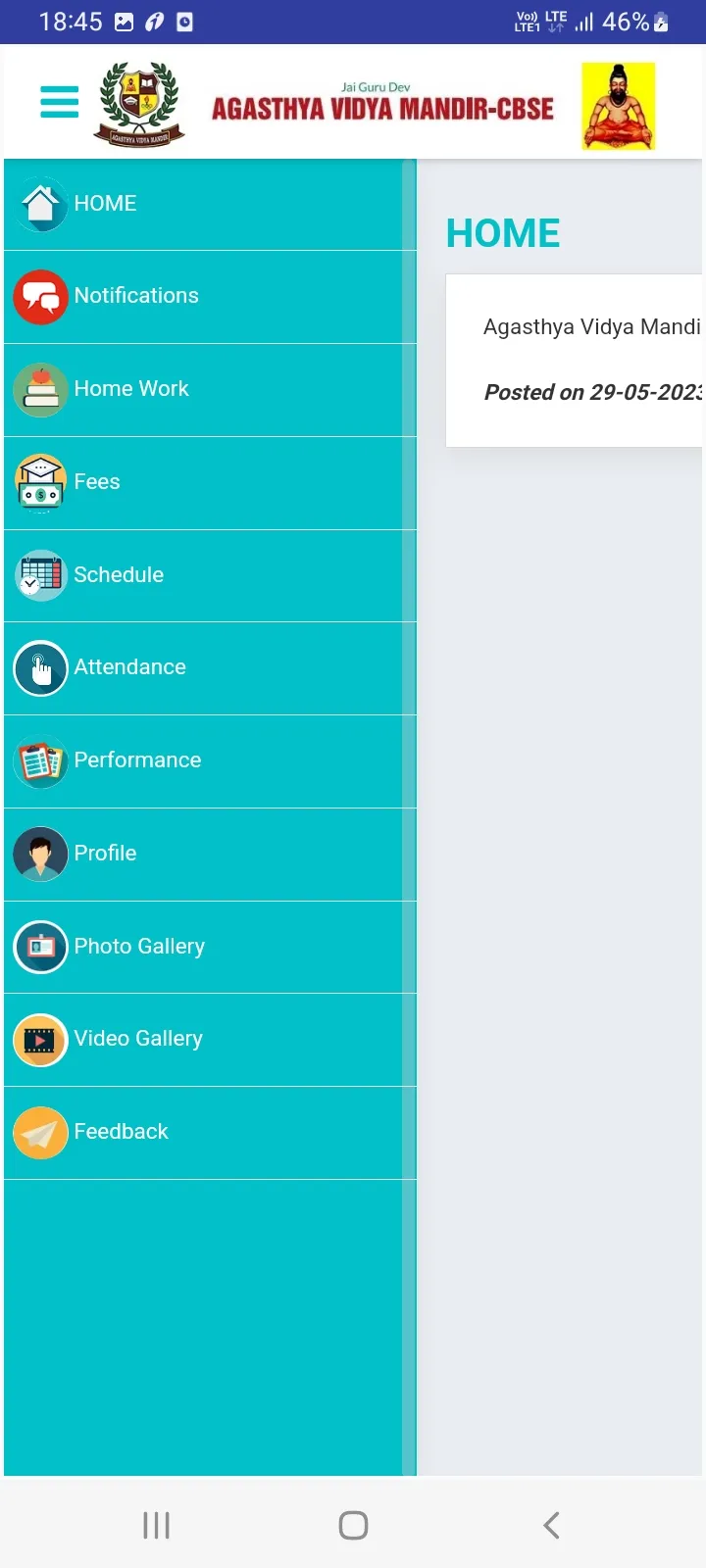 AGASTHYA VIDYA MANDIR | Indus Appstore | Screenshot