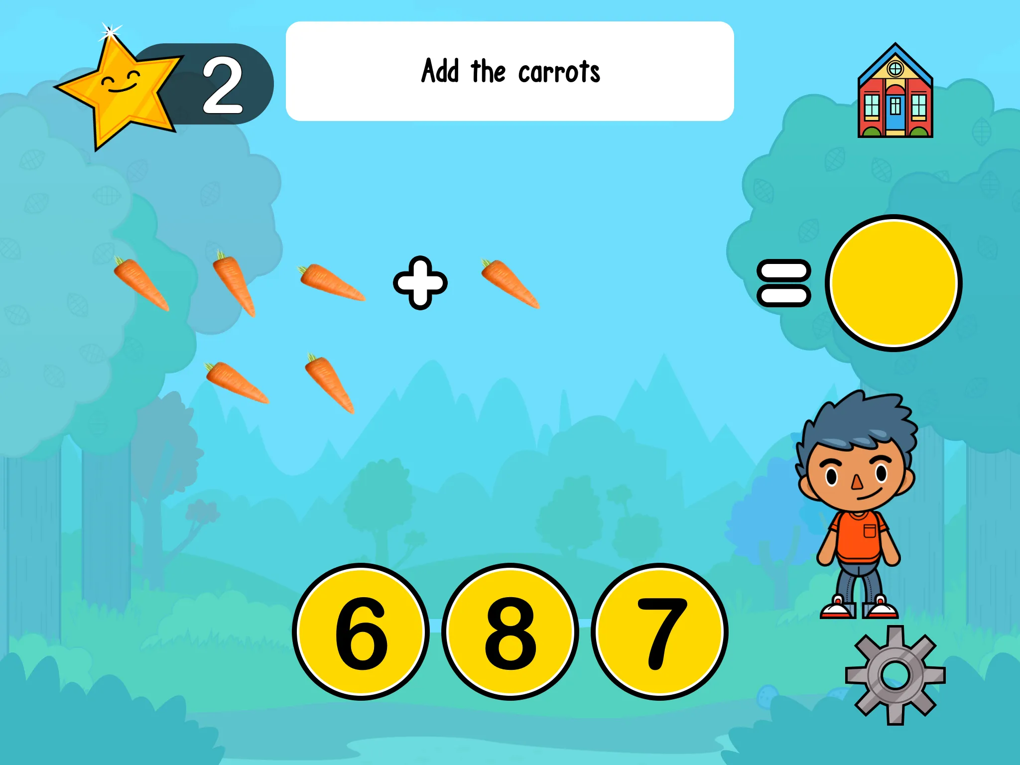 Vegetable Maths Masters | Indus Appstore | Screenshot