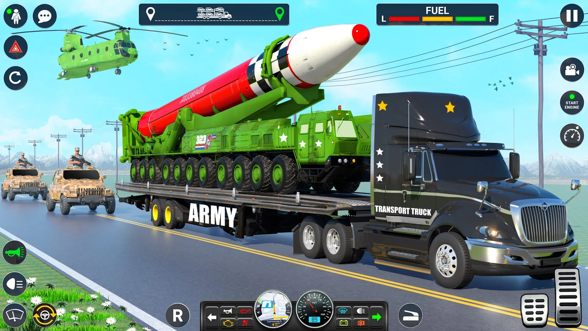 Army Vehicle Truck Transport | Indus Appstore | Screenshot