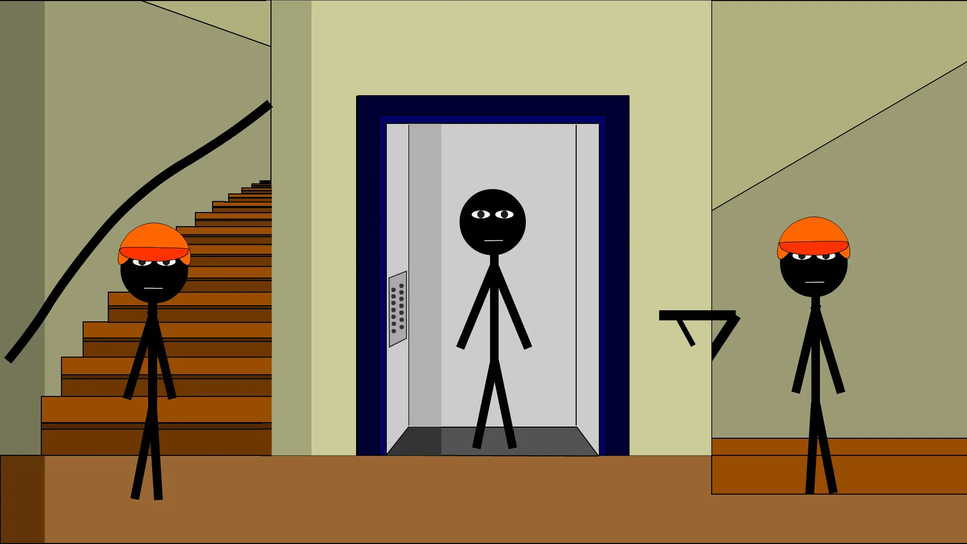 Stickman Escape Lift : Think o | Indus Appstore | Screenshot