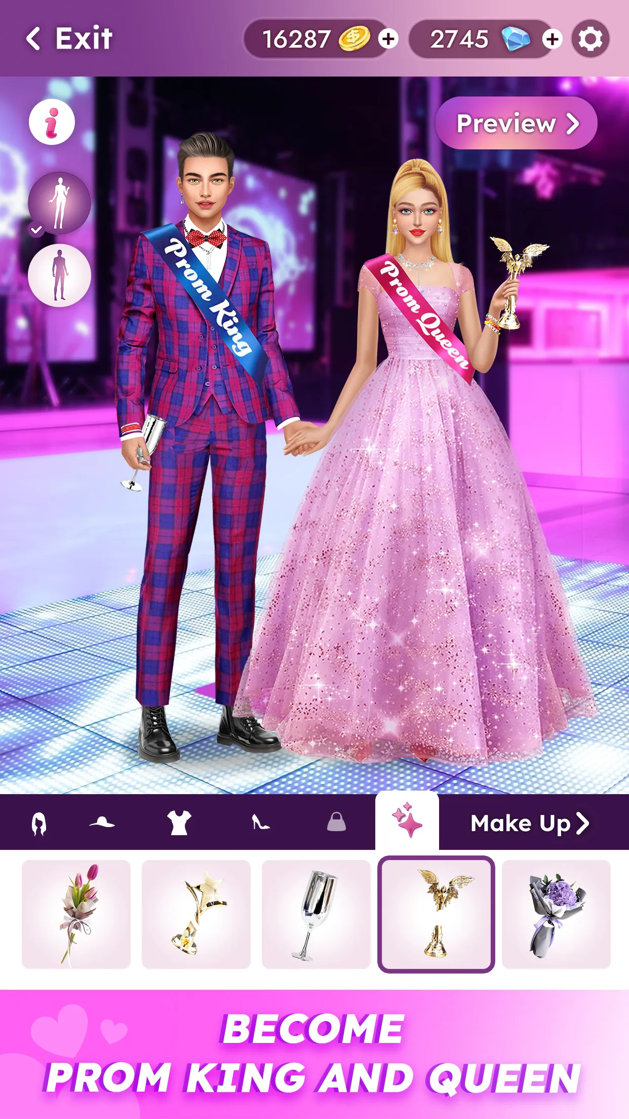 Fashion Dress Up & Makeup Girl | Indus Appstore | Screenshot