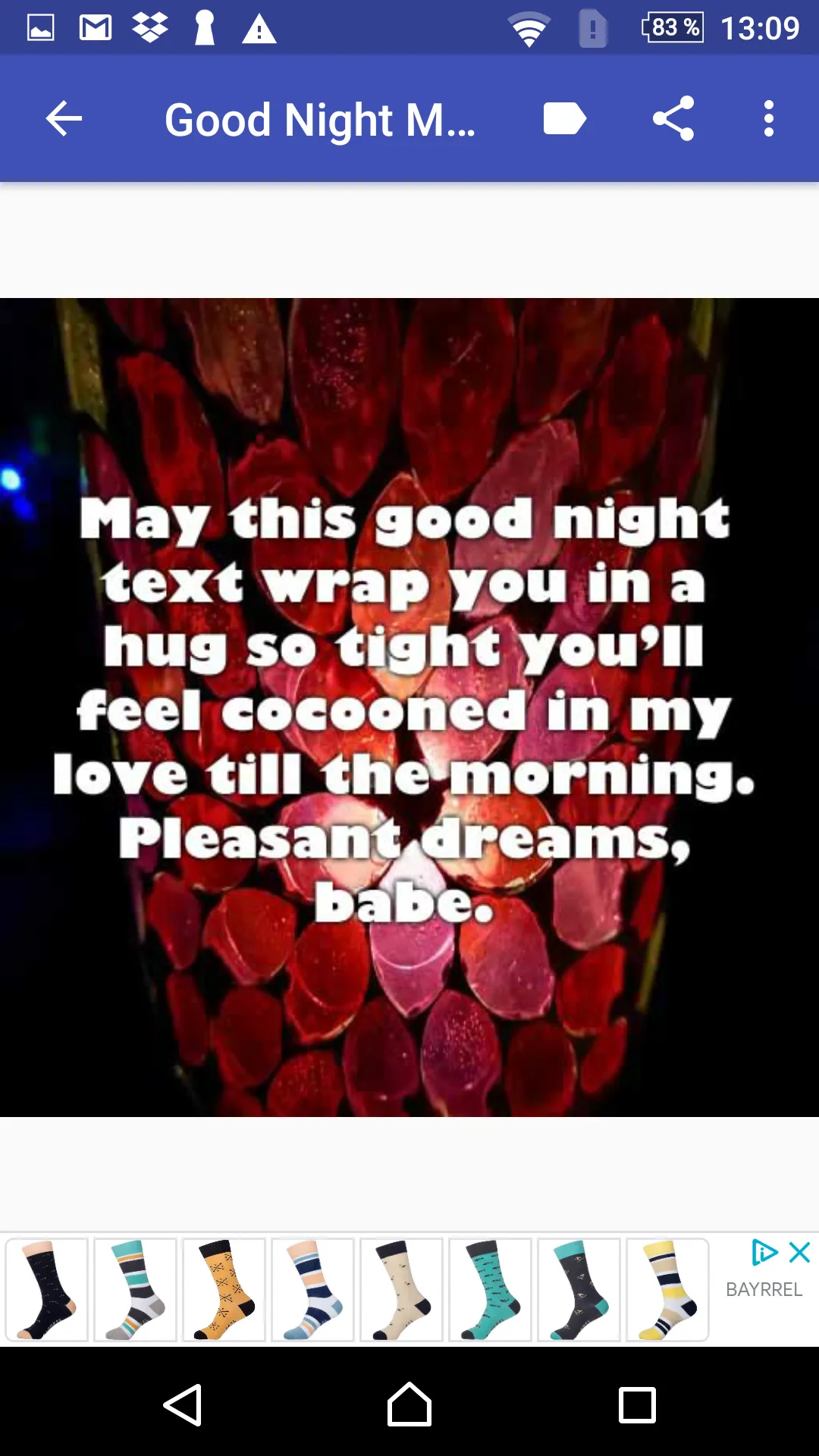 I WISH YOU SWEET DREAMS DEAR | Indus Appstore | Screenshot