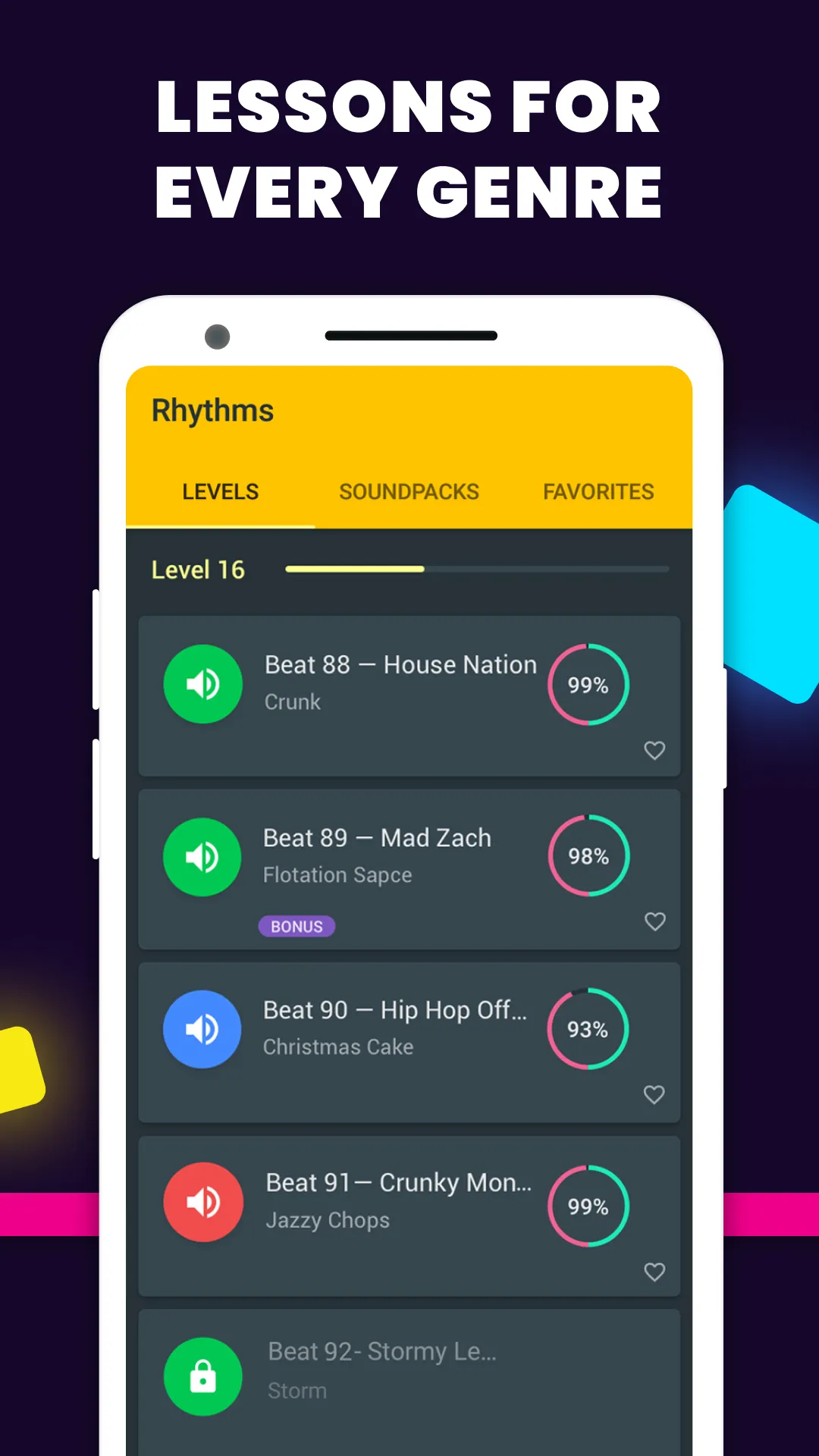 Rhythms - Drum pad lessons | Indus Appstore | Screenshot