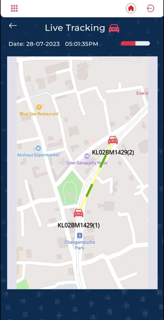 GooseTracker AIS140 | Indus Appstore | Screenshot