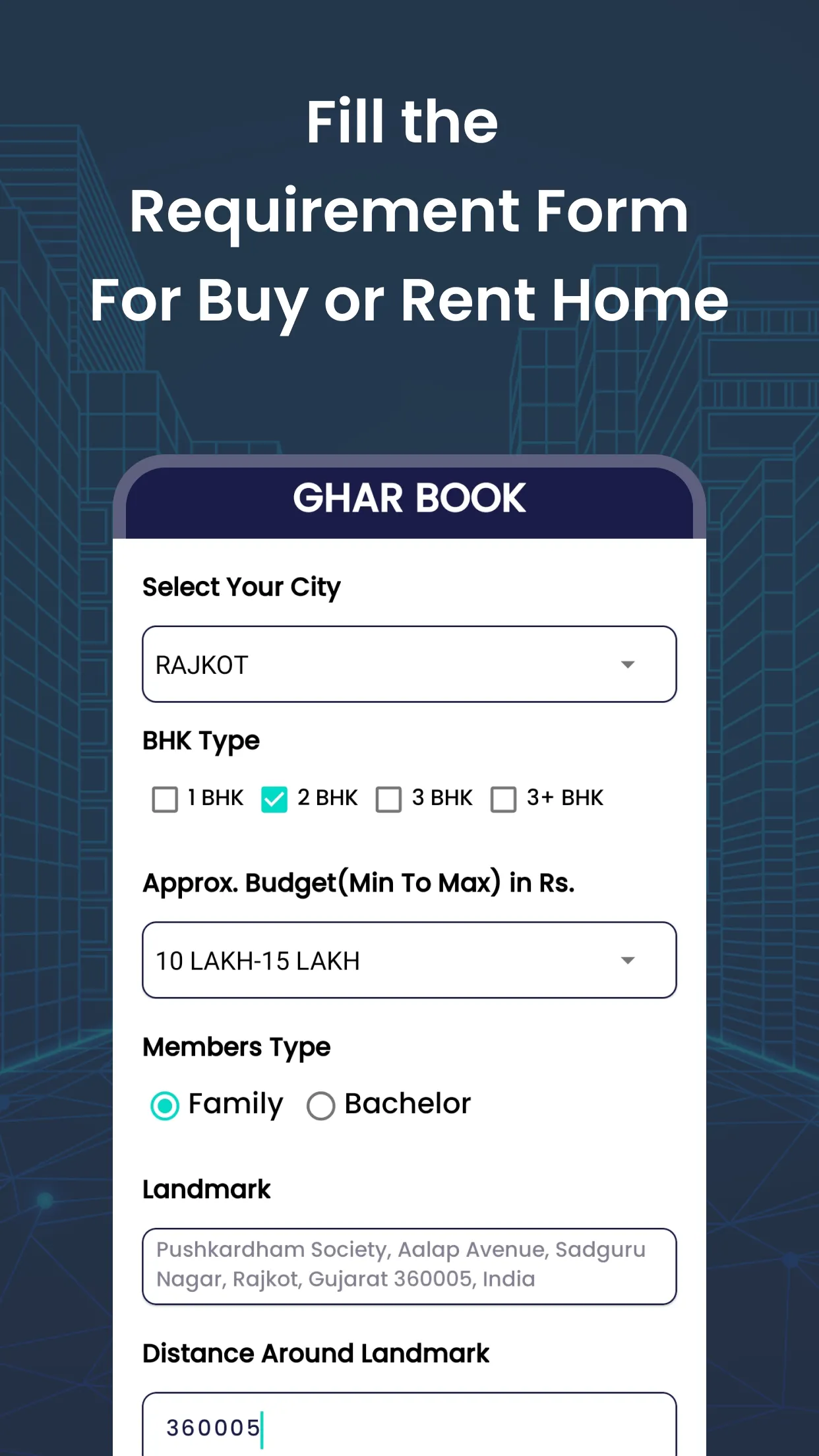 Ghar Book: Buy, Rent & Sell | Indus Appstore | Screenshot