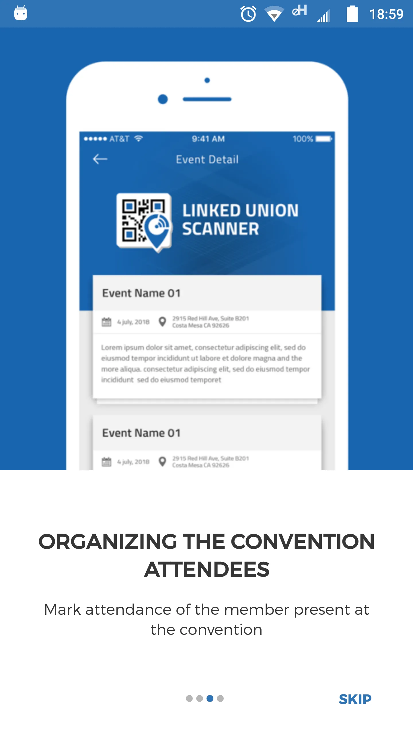 LinkedUnion Scanner | Indus Appstore | Screenshot