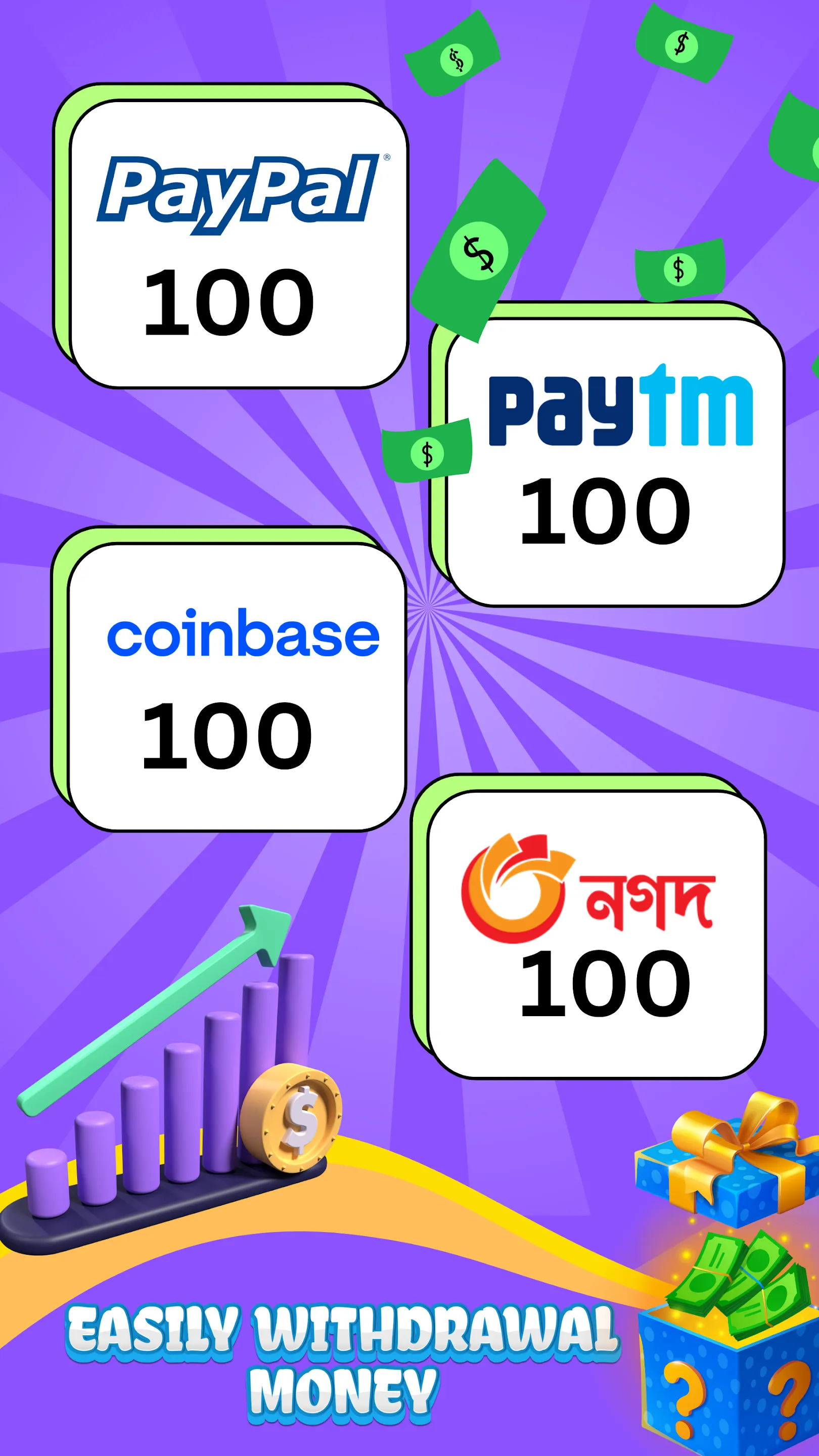 Coin Taka: Reward & Earn Money | Indus Appstore | Screenshot