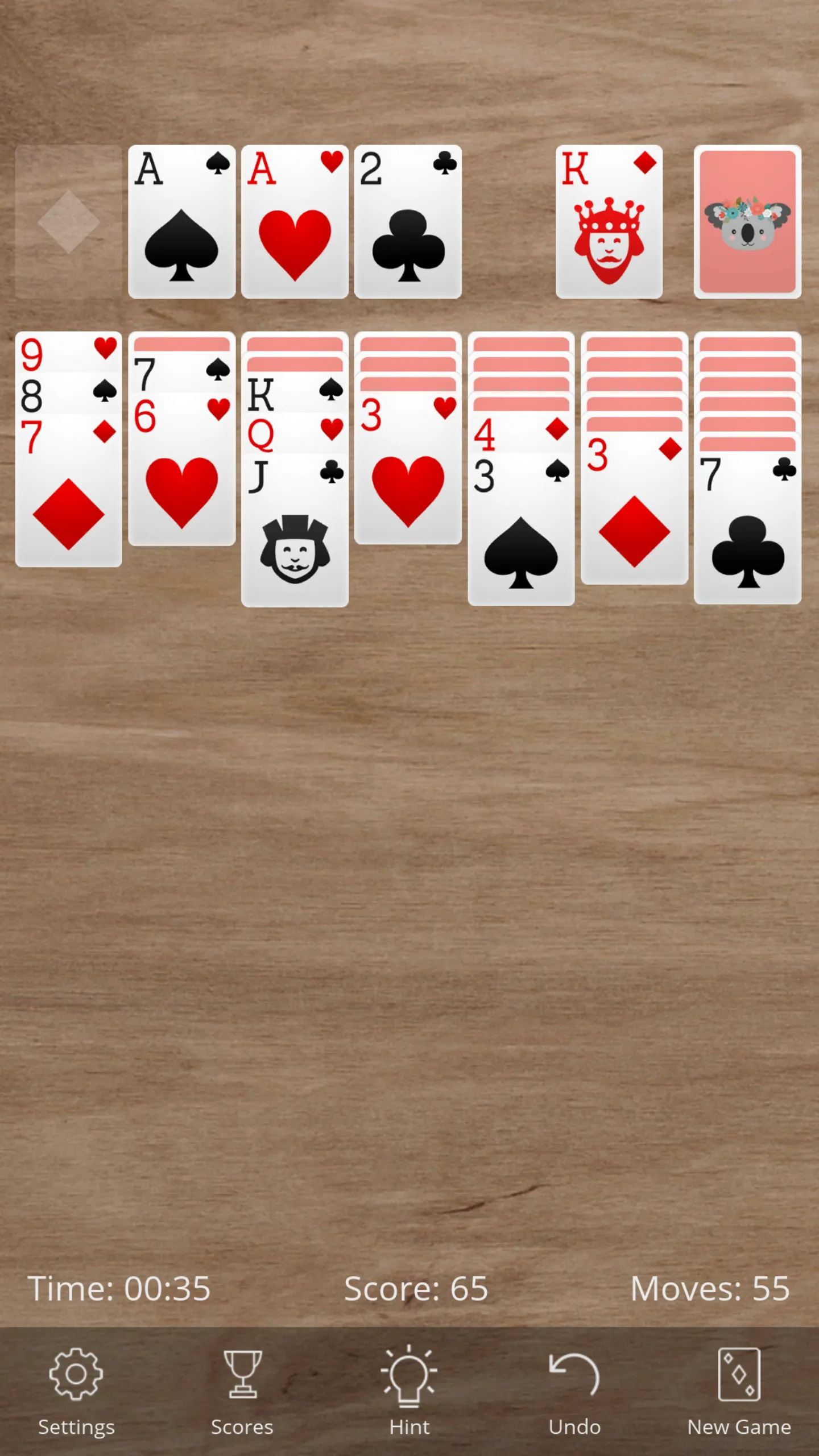 Solitaire | Indus Appstore | Screenshot