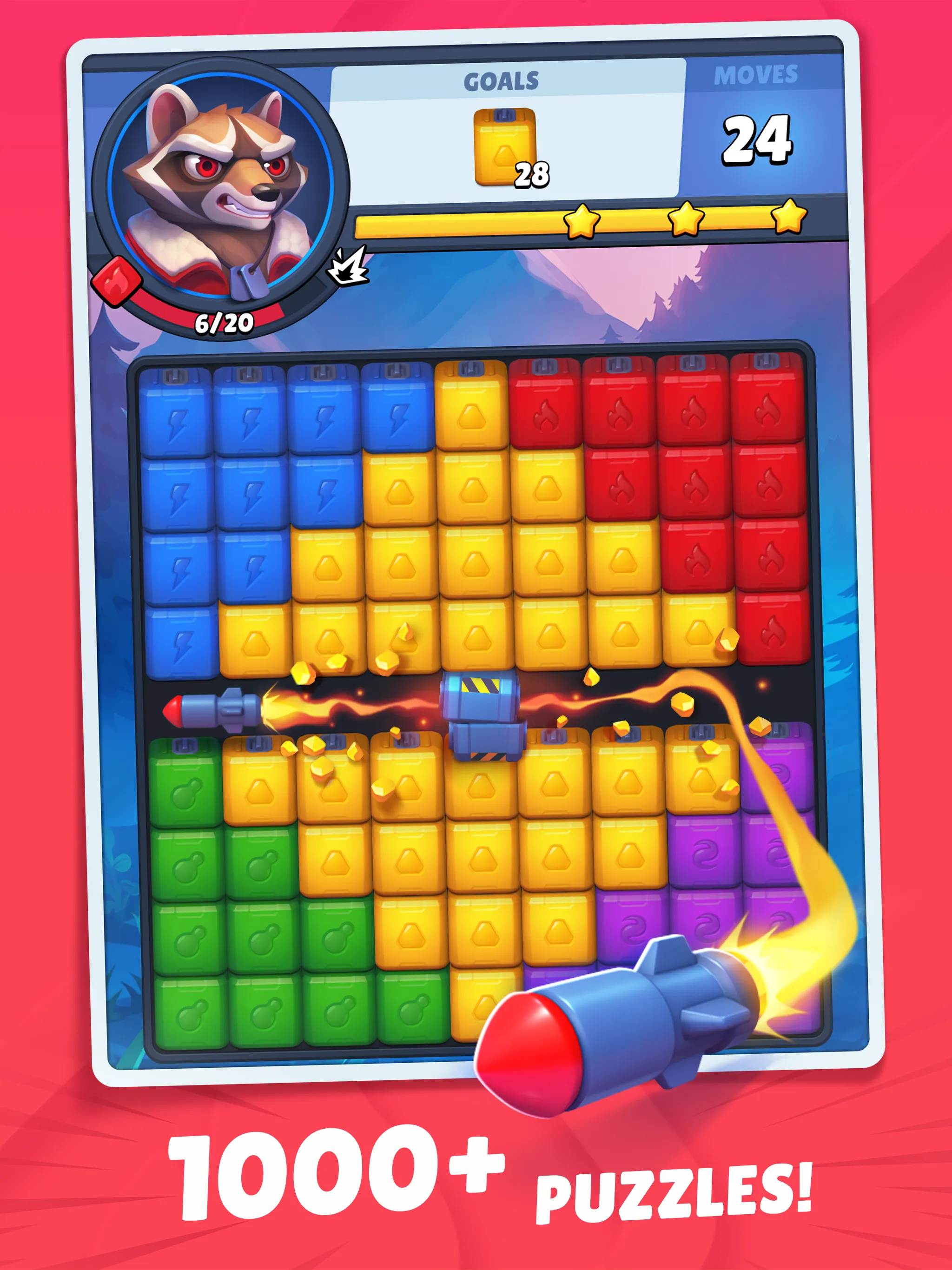 Rumble Blast – Match 3 Puzzle | Indus Appstore | Screenshot