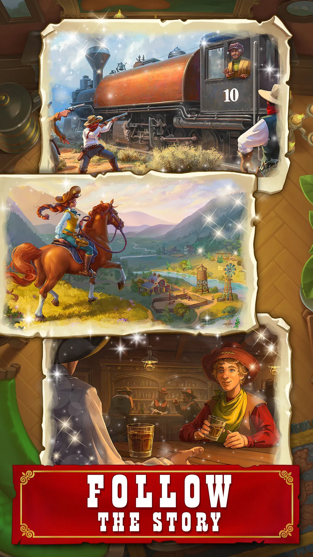 Jewels of the Wild West・Match3 | Indus Appstore | Screenshot