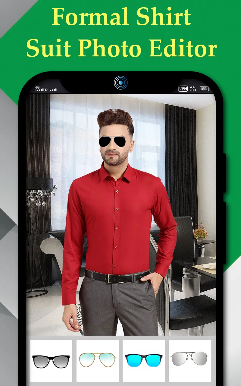 Formal shirt suit photo editor | Indus Appstore | Screenshot