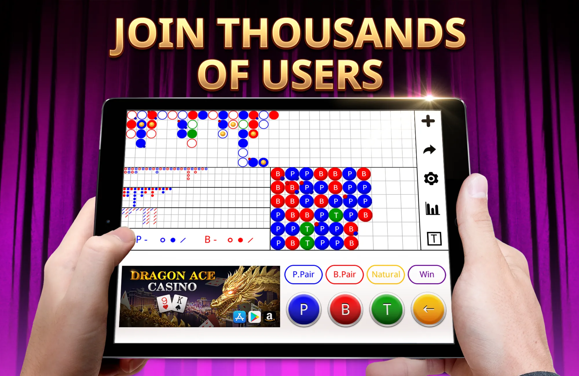 Baccarat Scoreboard | Indus Appstore | Screenshot