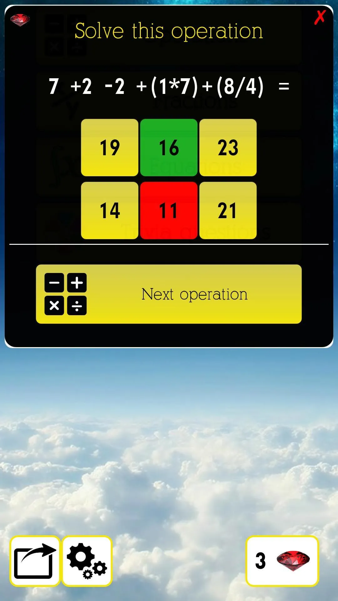 Math Operations - Equations -  | Indus Appstore | Screenshot