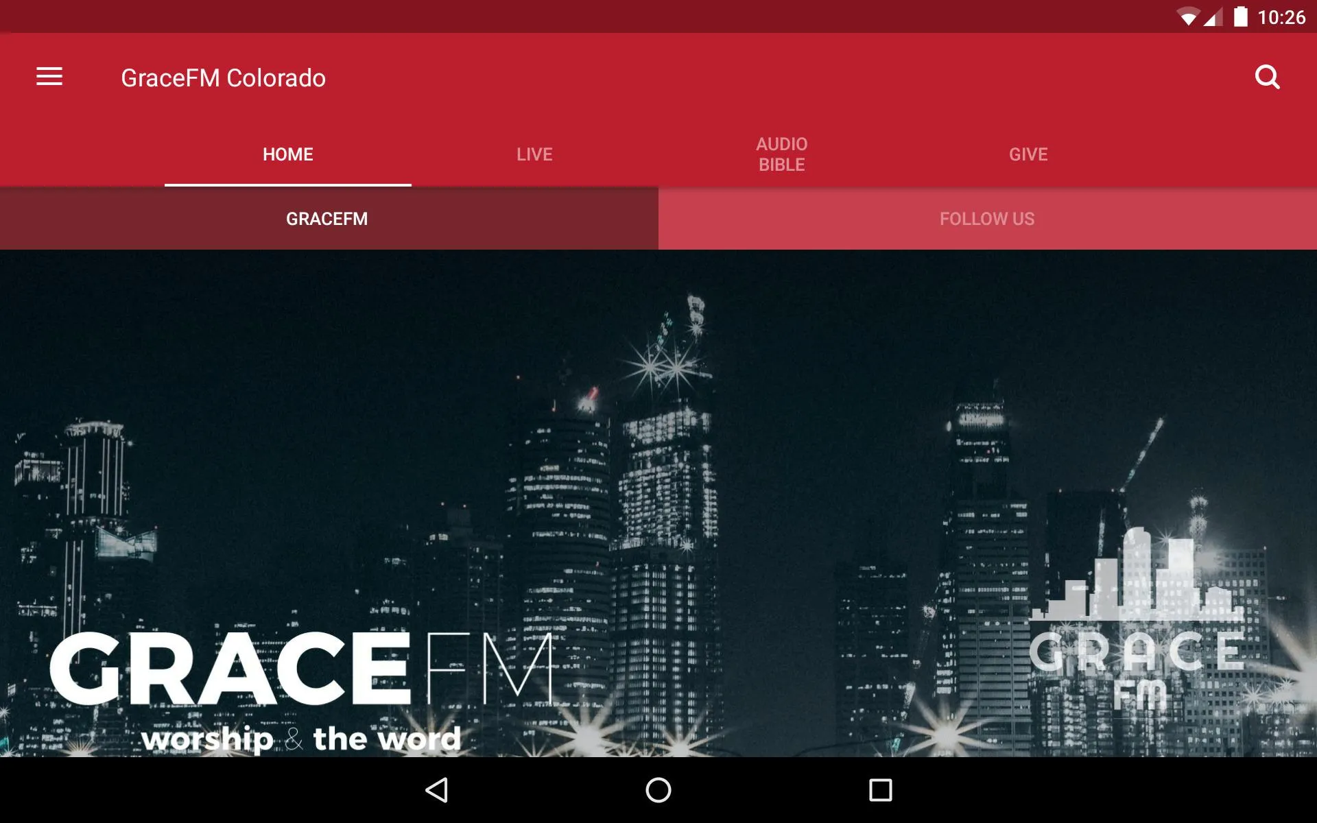 GraceFM Colorado | Indus Appstore | Screenshot