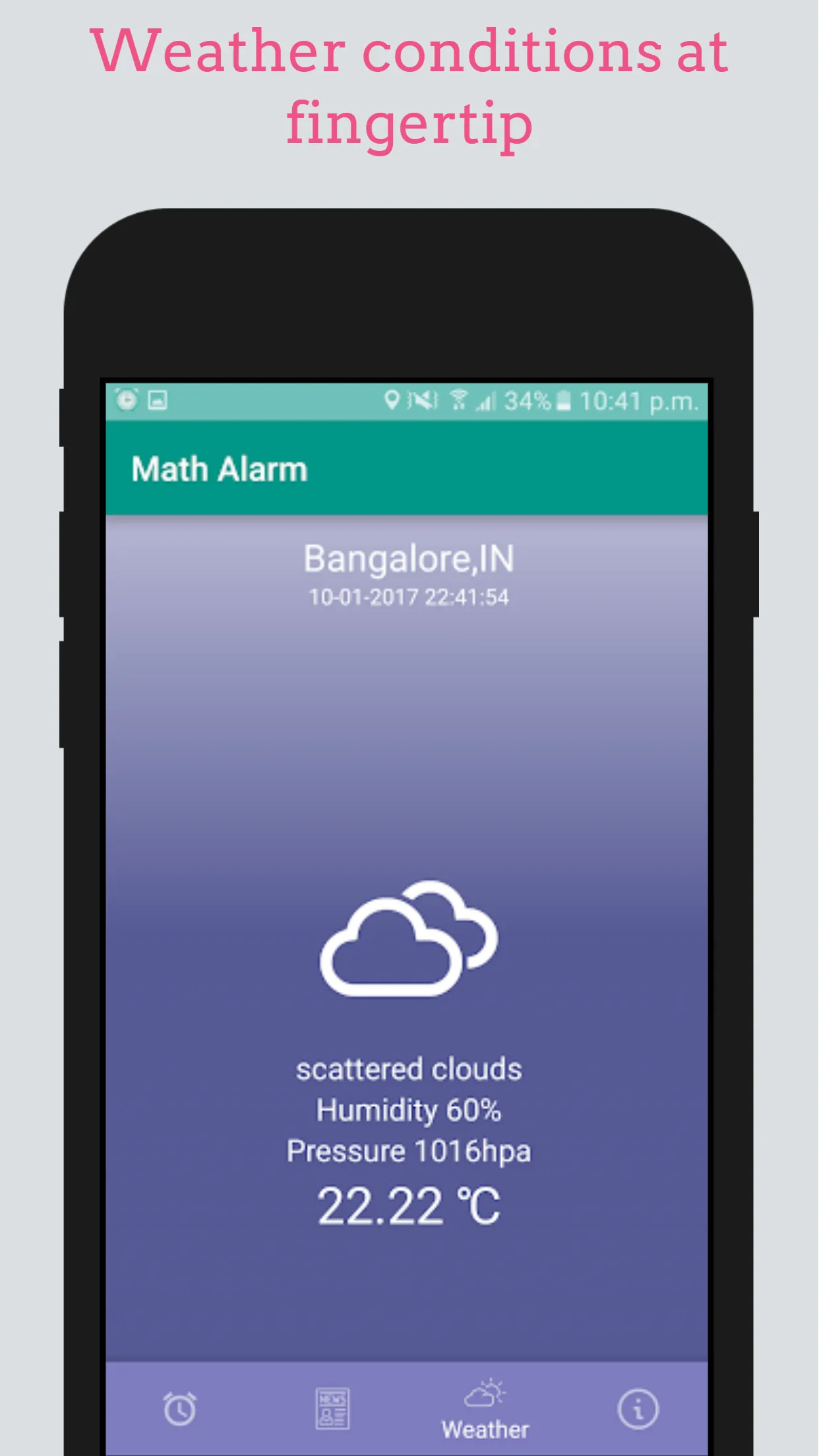 Maths Alarm (2022) | Indus Appstore | Screenshot