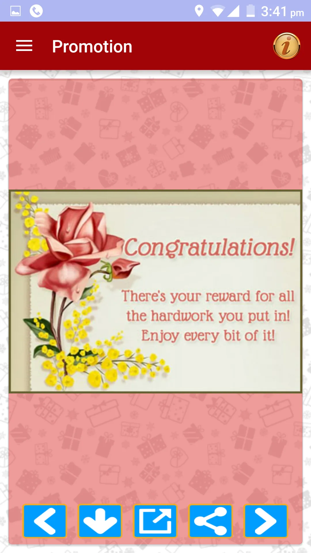 Congratulations Greeting Cards | Indus Appstore | Screenshot