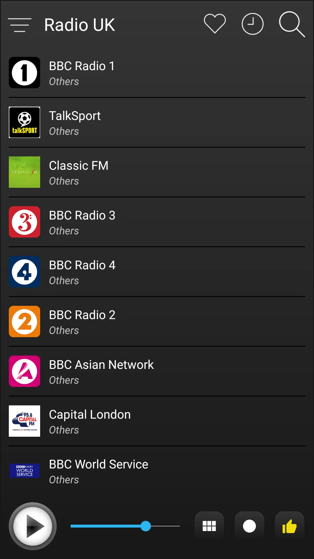 UK Radio - English FM AM Music | Indus Appstore | Screenshot