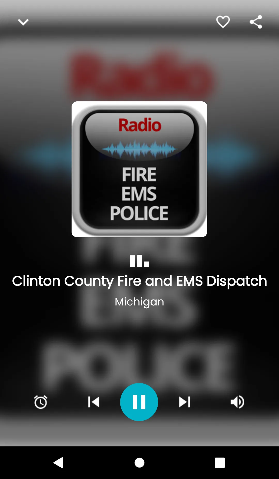 Michigan, scanner radios | Indus Appstore | Screenshot