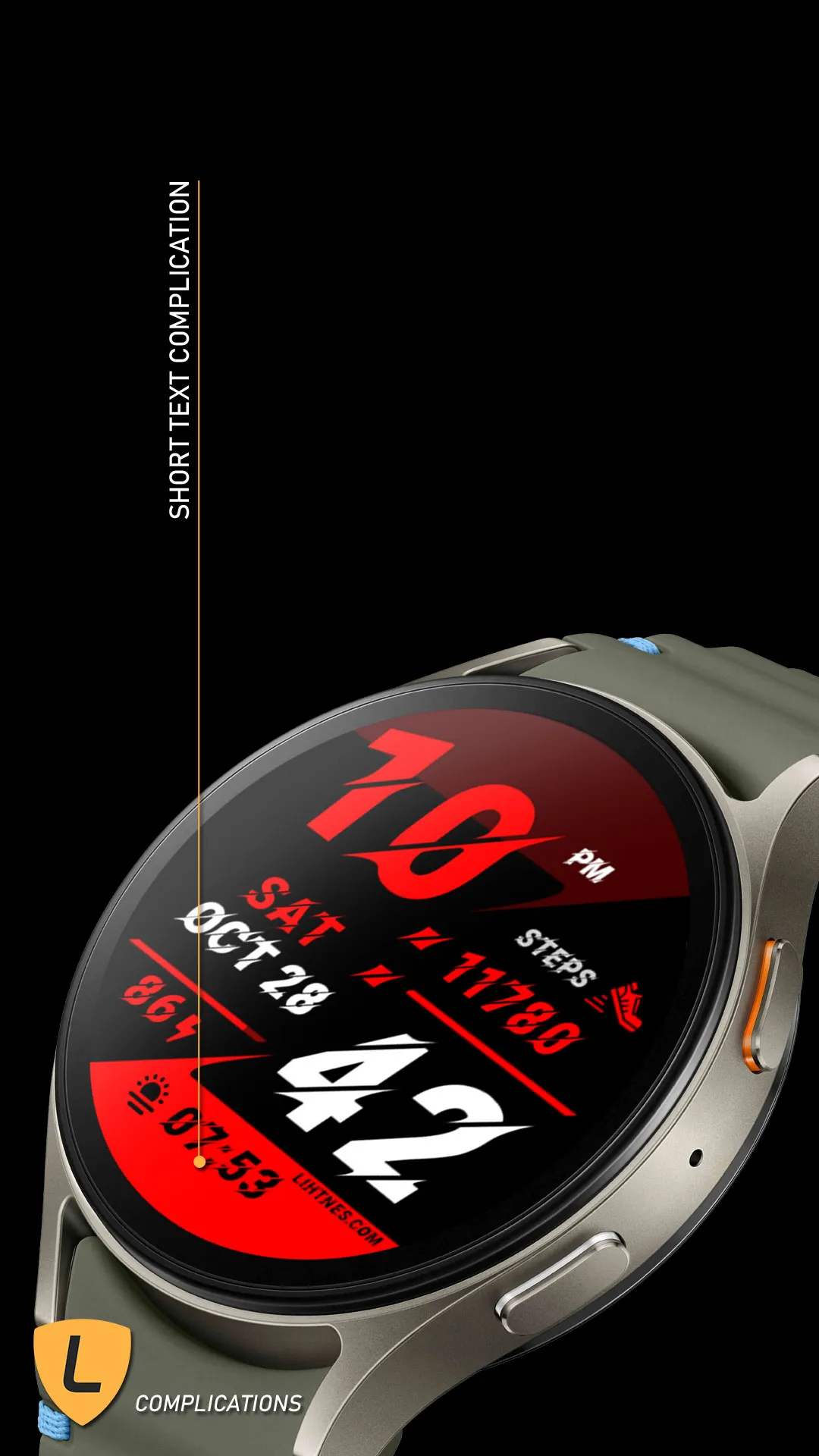 Sporty Watch Face 024 | Indus Appstore | Screenshot