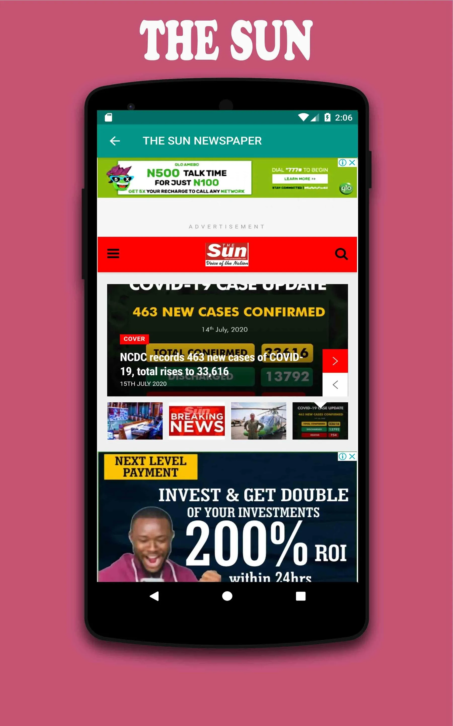 All Nigerian Newspapers, News | Indus Appstore | Screenshot