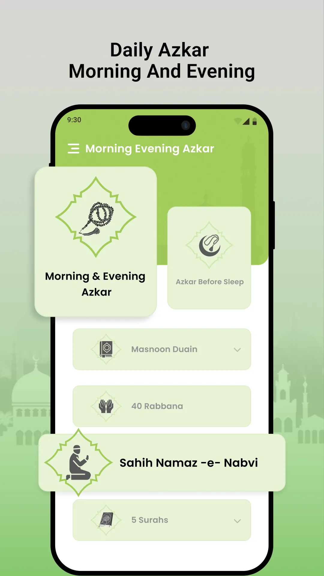 Subah Sham Ke Azkar-Dua Azkar | Indus Appstore | Screenshot