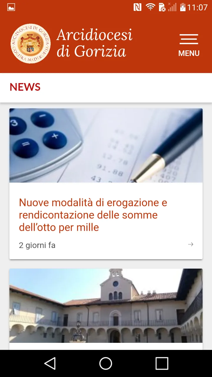 Arcidiocesi di Gorizia | Indus Appstore | Screenshot