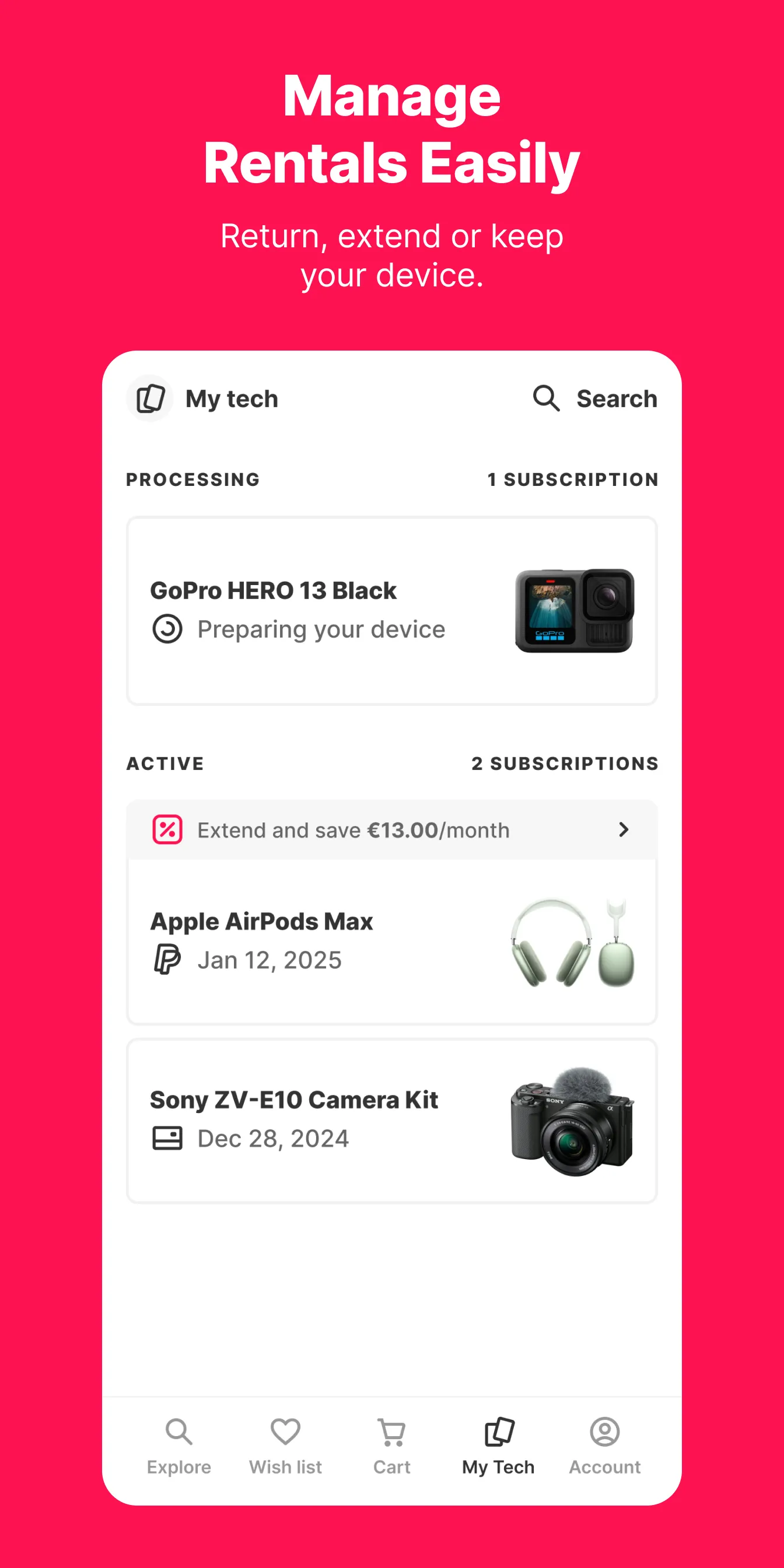 Grover - rent tech flexibly | Indus Appstore | Screenshot