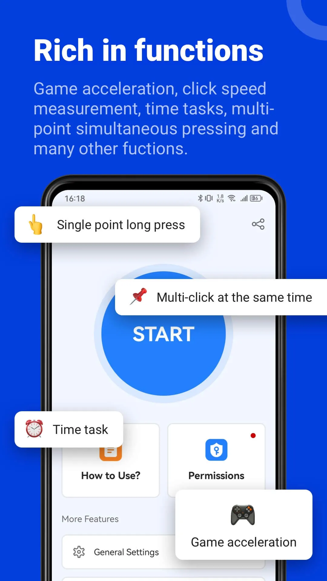 Auto Clicker - Click Assistant | Indus Appstore | Screenshot