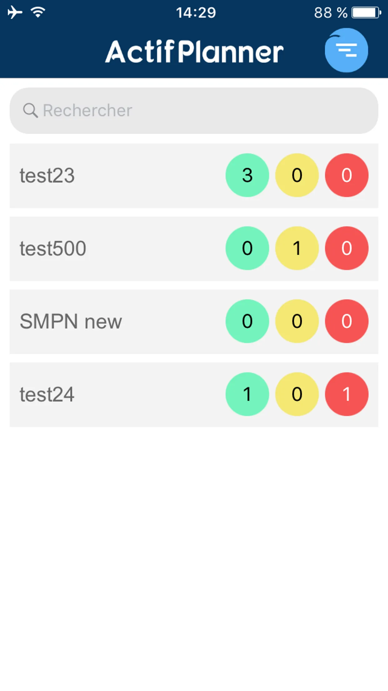 ActifPlanner Offline | Indus Appstore | Screenshot