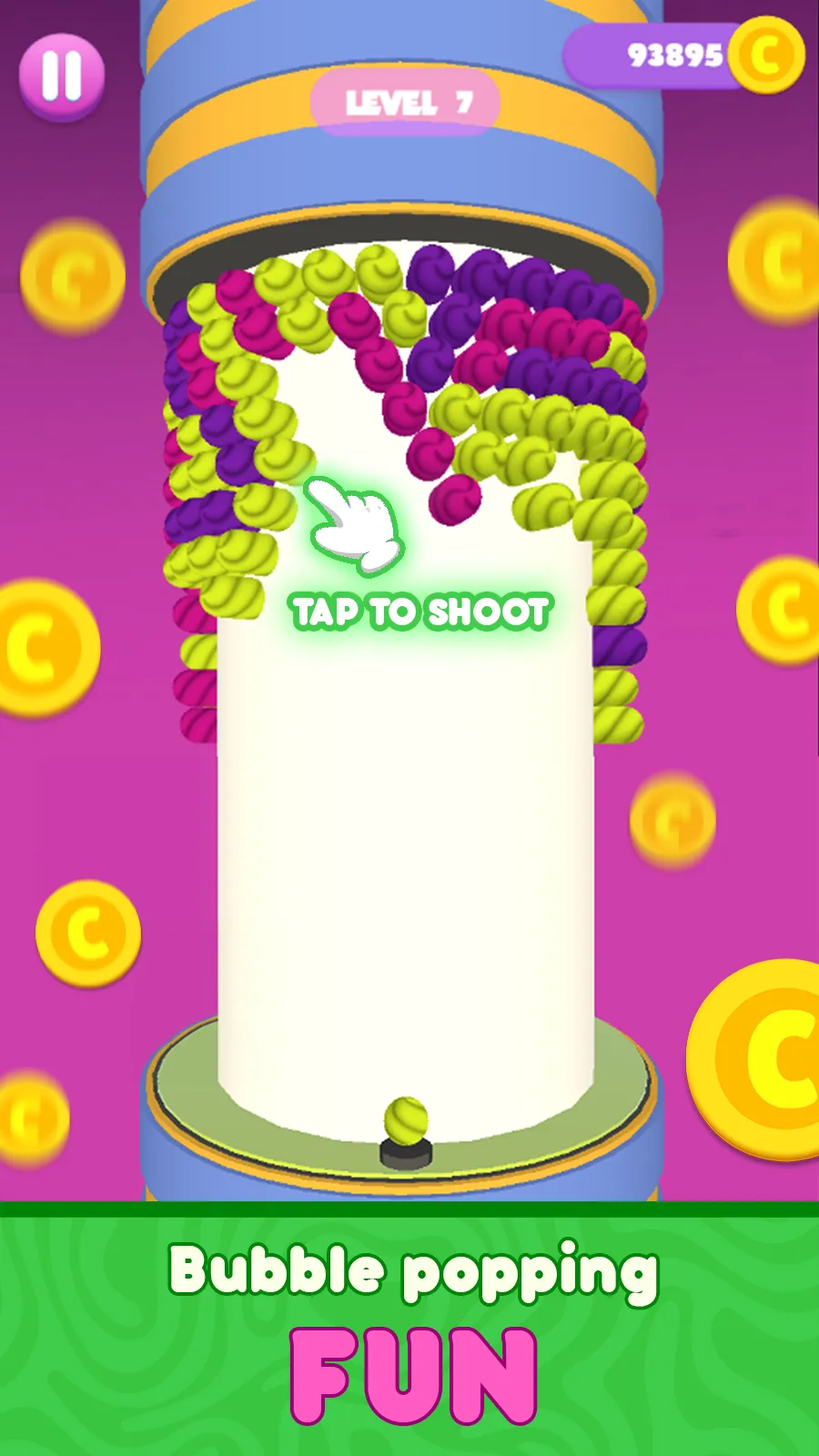 Coin Bubbles: Pop & Relax | Indus Appstore | Screenshot