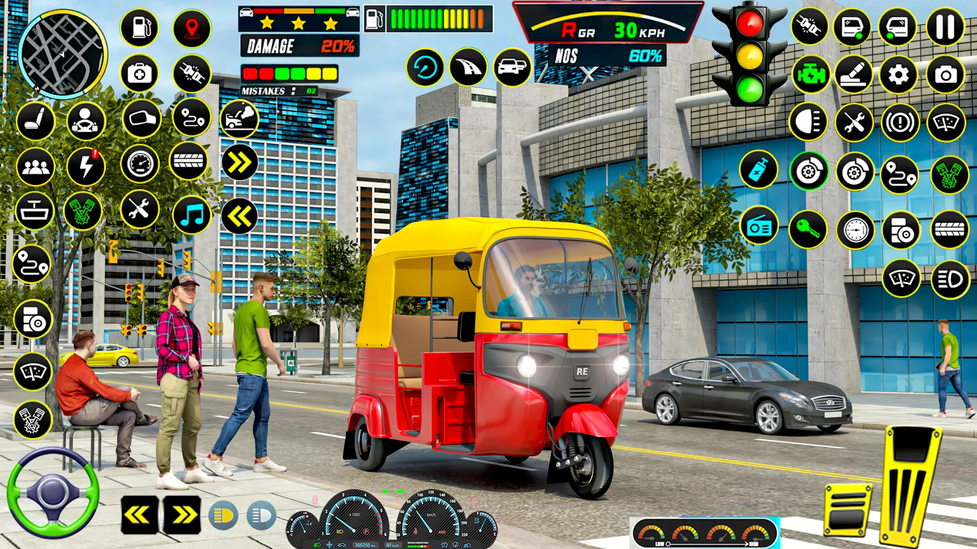 TukTuk Rickshaw Driving Games | Indus Appstore | Screenshot
