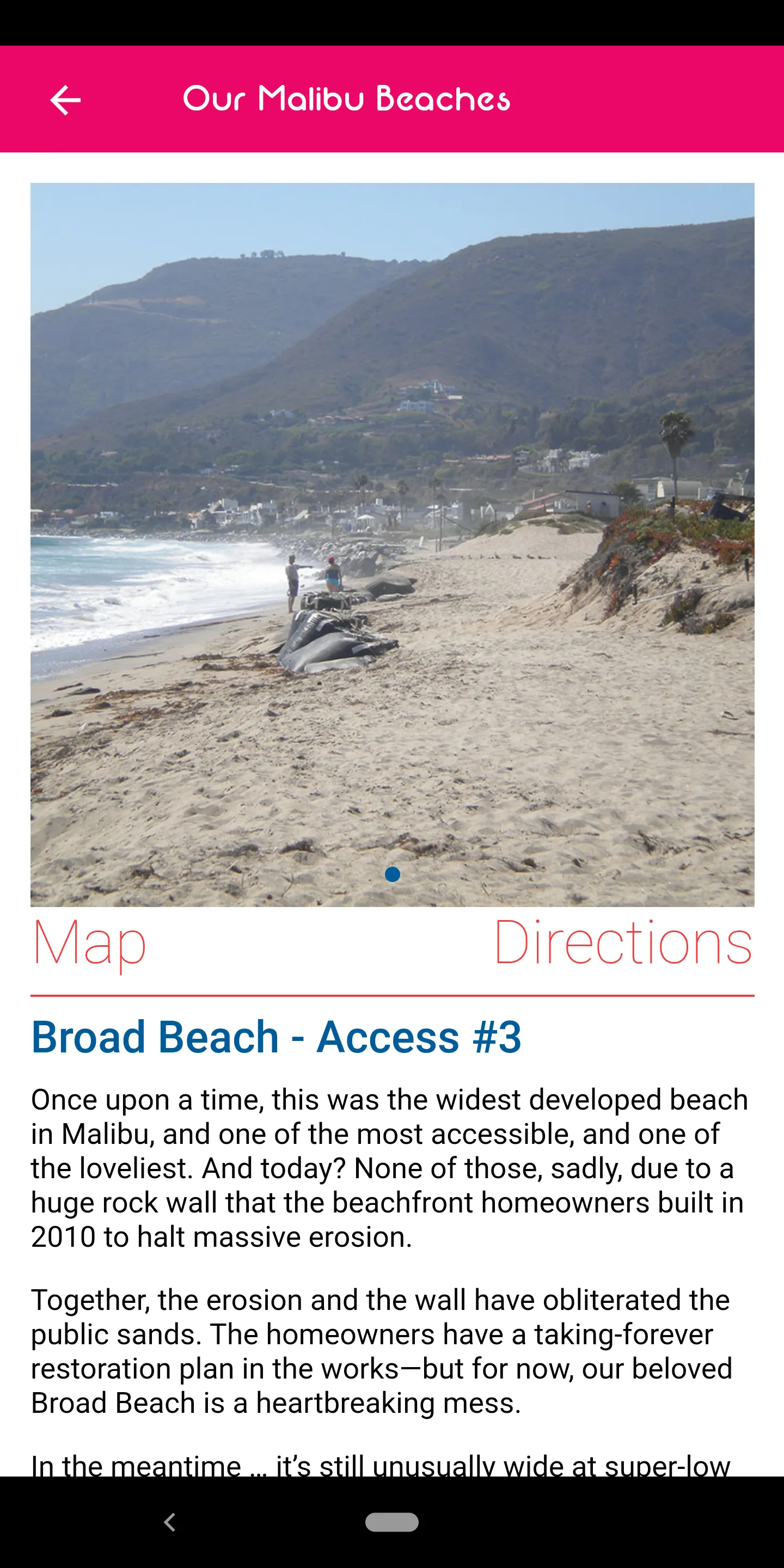 Our Malibu Beaches | Indus Appstore | Screenshot