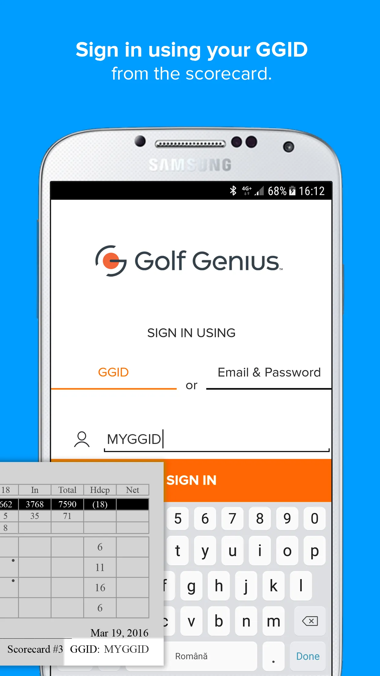 Golf Genius | Indus Appstore | Screenshot