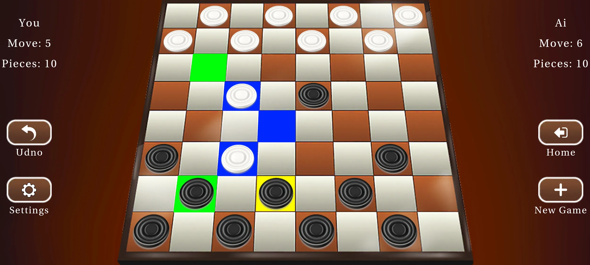 Checkers 3D | Indus Appstore | Screenshot